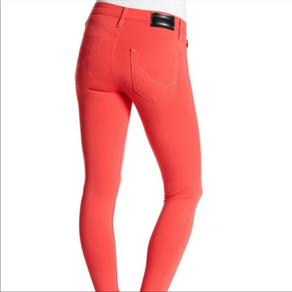 NWT Big Star Orange Colette Midrise Jeggings